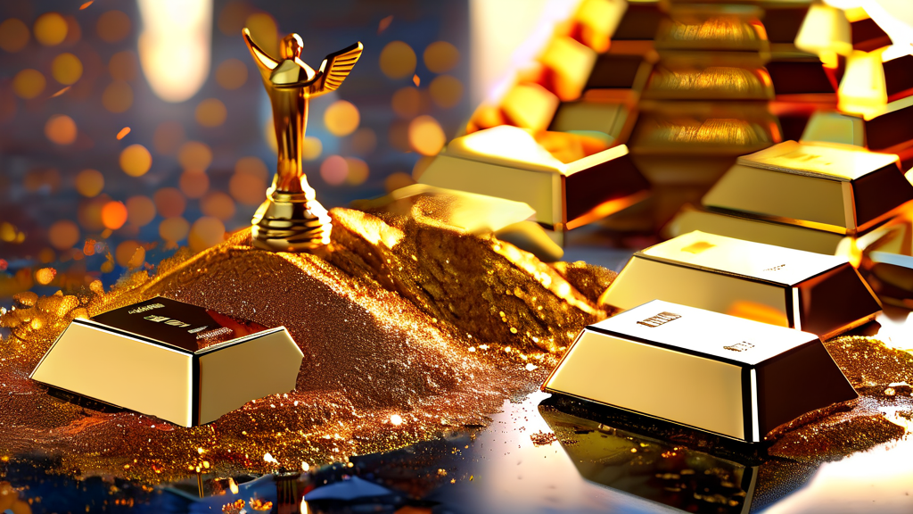 금값 상승을 기대하는 투자 심리 (realistic 스타일)