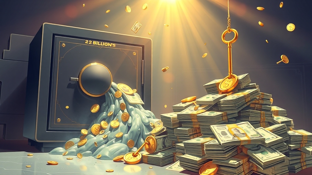 포상금 지급 기준: 최대 20억 (illustration 스타일)