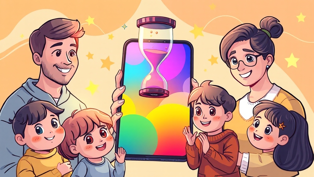 디지털 안전 예방 및 실천 (cartoon 스타일)