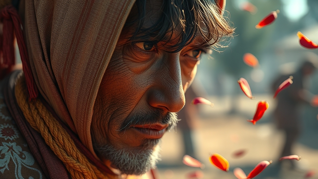 박달이의 숨겨진 정체와 과거 (realistic 스타일)