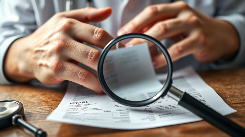 청구 시 주의사항 및 거절 사례 (realistic 스타일)