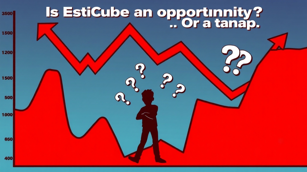 에스티큐브 재무 상태는? (cartoon 스타일)