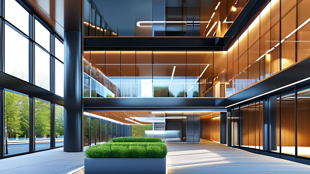 중랑구청 방문 전 알아두면 좋은 정보: 청사 안내 및 주차 정보 (realistic 스타일)