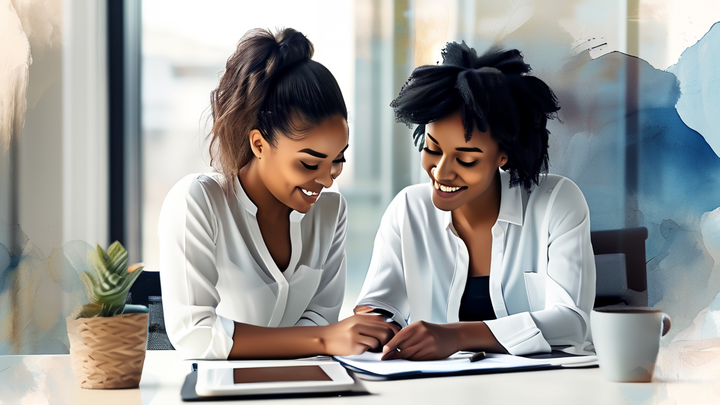 피해 예방을 위한 현명한 선택 (watercolor 스타일)