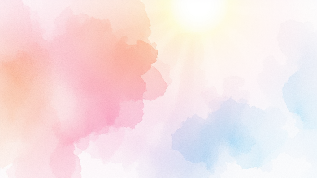 비타민D 효능 및 중요성 (watercolor 스타일)