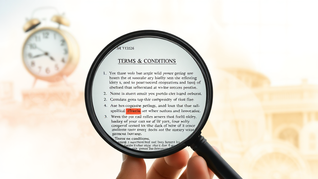 위약금 없는 해지 조건 (watercolor 스타일)