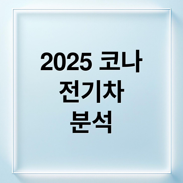 2025 코나
전기차
분석 (2025 코나 전기차 가격)