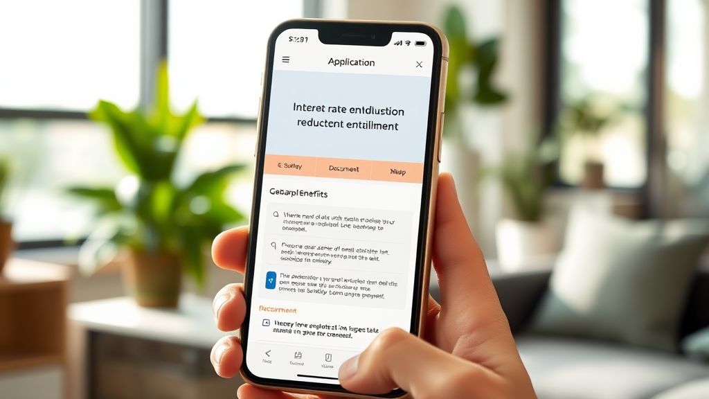 모바일 앱을 통한 신청 방법 (realistic 스타일)