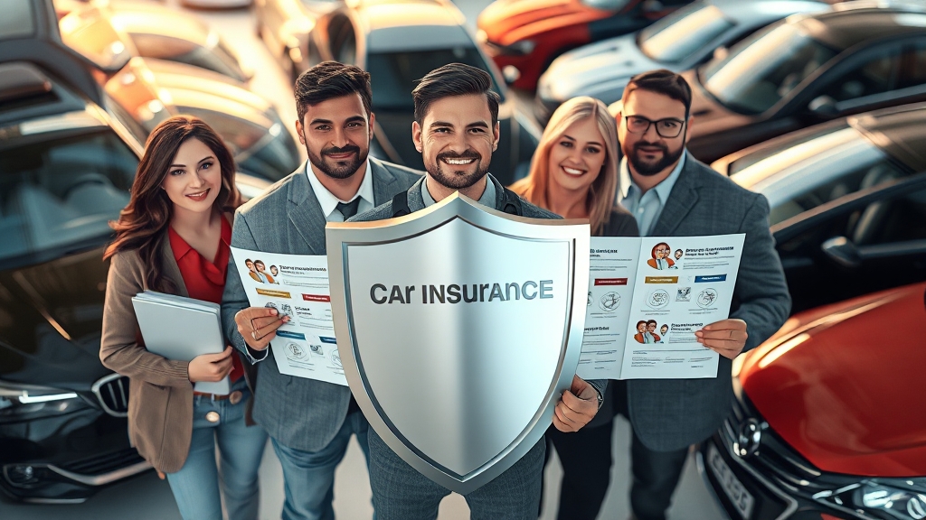 자동차 보험 정보 (realistic 스타일)