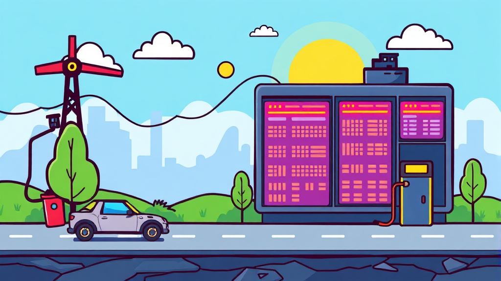 2차전지 관련주: 전기차 시대 핵심 투자 전략과 유망 기업 분석 4 전기차 및 휴대폰 시장 성장과 2차전지 수요 (cartoon 스타일)