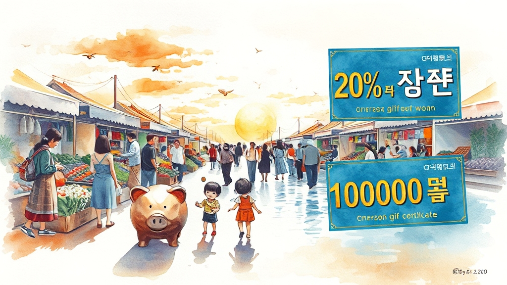 환급액 계산 및 지급 (watercolor 스타일)