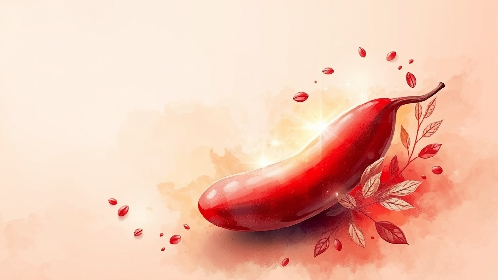 팥 & 건강: 당뇨, 다이어트, 체질별 가이드 (watercolor 스타일)