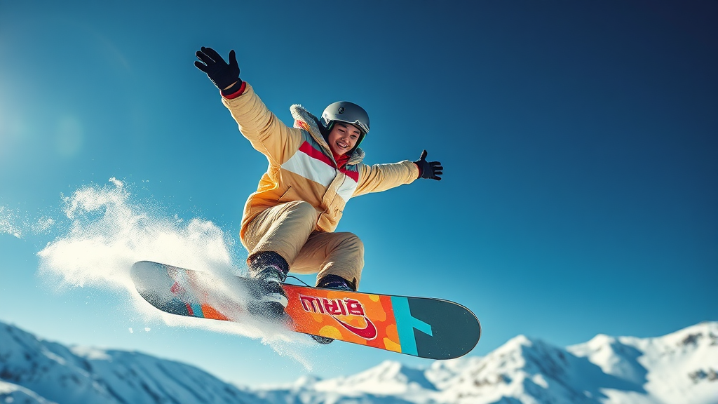 최가온의 성장: 국내외 대회 석권과 세계 무대 진출 (realistic 스타일)