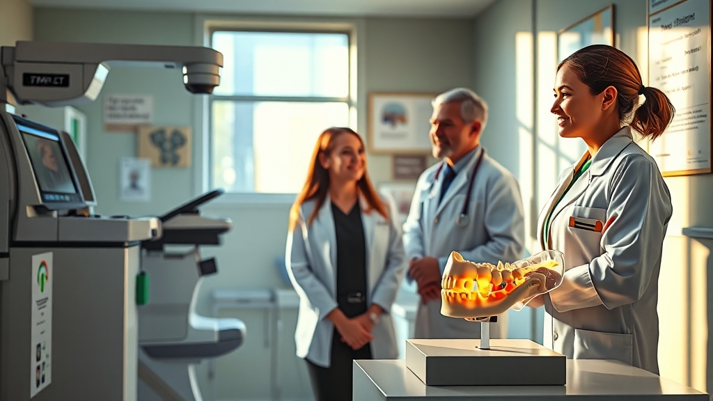 턱관절 치료 치과 선택 (realistic 스타일)