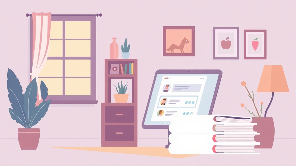 신청 방법, 어렵지 않아요! (illustration 스타일)