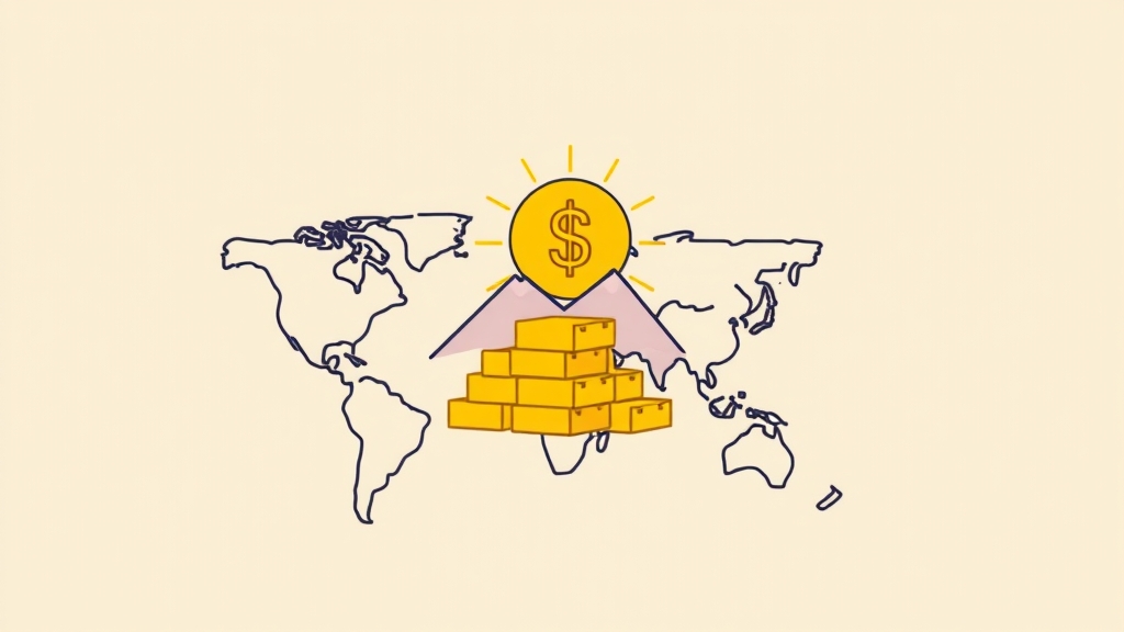 초보자를 위한 금 투자 가이드 (illustration 스타일)