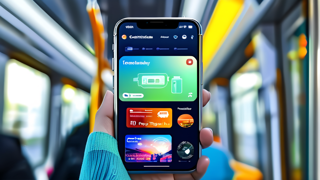 토스 모바일 교통카드, 무엇이 다를까요? (realistic 스타일)