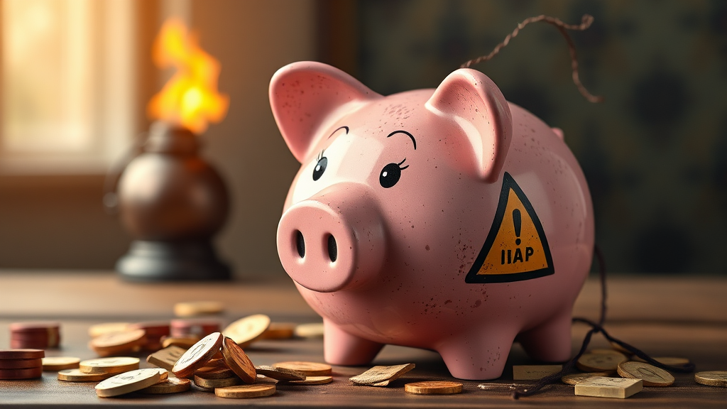 IRP 해지 조건 및 불이익 (realistic 스타일)