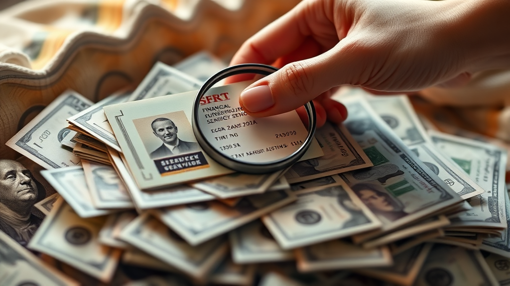 숨은 보험금 찾기 주의사항 (realistic 스타일)