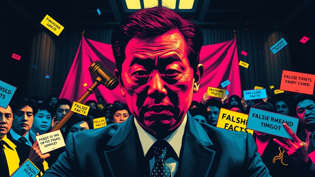 실제 사례: 이재명 대표 사건 (popart 스타일)