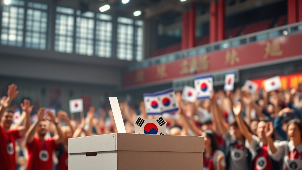 선거 결과, 어떻게 알 수 있을까요? (realistic 스타일)