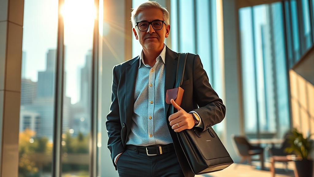 성공적인 중장년 취업 전략 (realistic 스타일)