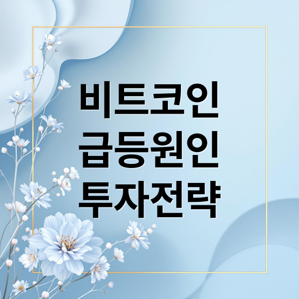 비트코인
급등원인
투자전략 (비트코인 7% 반등 9만2000달러)