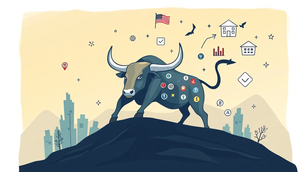 미국 ETF 투자, 어떤 종류가 있을까? (illustration 스타일)