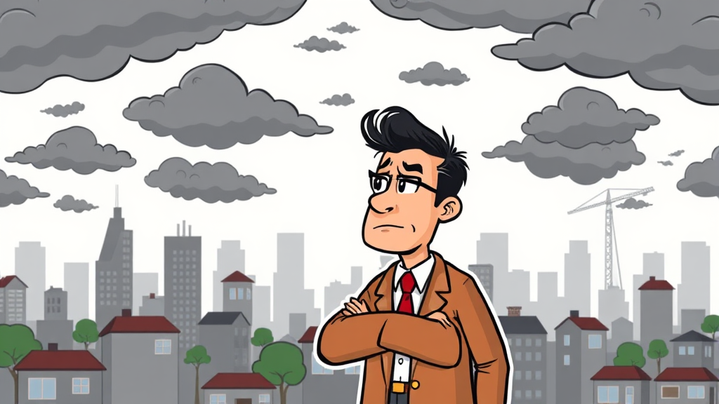 갭투자가 어려워진 이유 (cartoon 스타일)