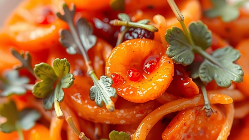 고구마순무침 양념 비법 (watercolor 스타일)