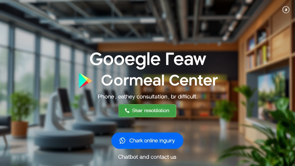 고객센터 전화 상담의 현실 (realistic 스타일)