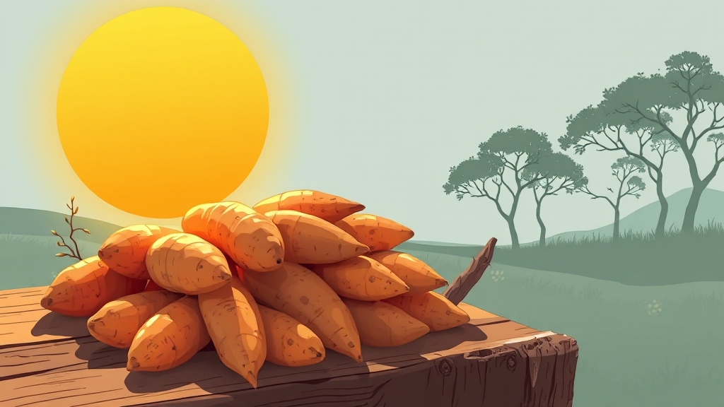 수확 후 손질 및 보관법 (illustration 스타일)