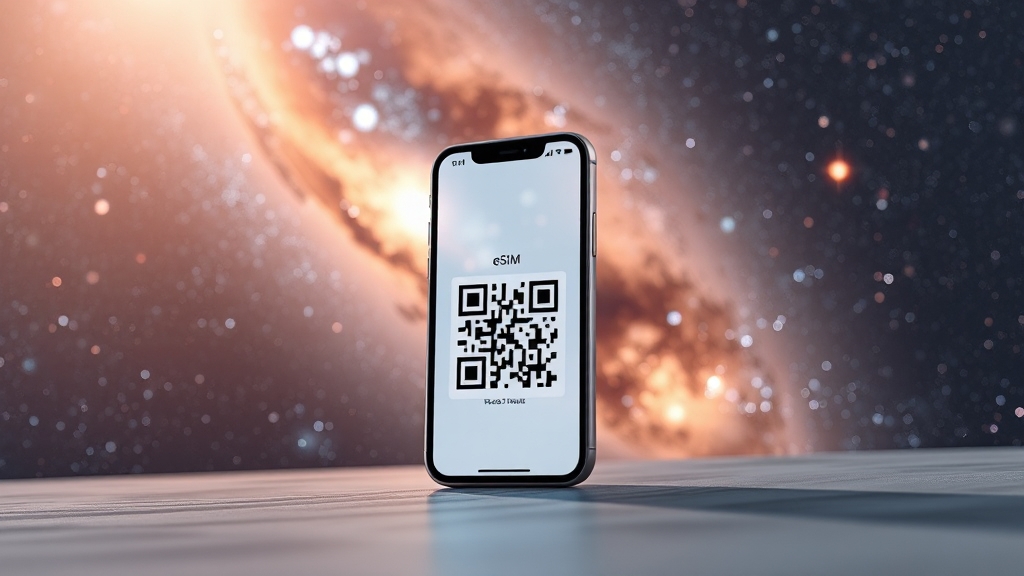 스마트폰별 eSIM 개통 방법, 어렵지 않아요! (realistic 스타일)