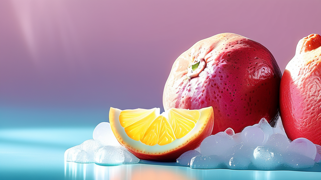 핵심 성분과 피부 개선 효과 분석 (realistic 스타일)