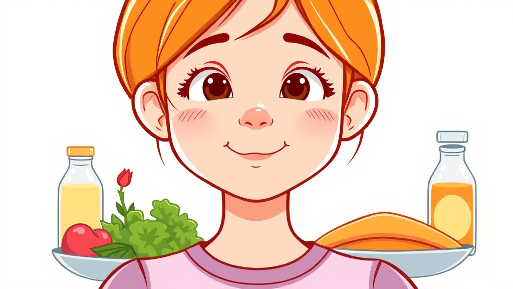 알파CD 섭취 후기 및 효과 (cartoon 스타일)