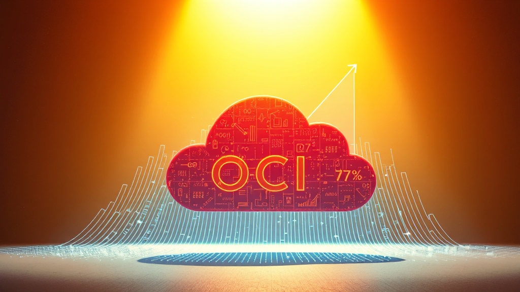 OCI 매출 성장 전망: 청신호 (realistic 스타일)