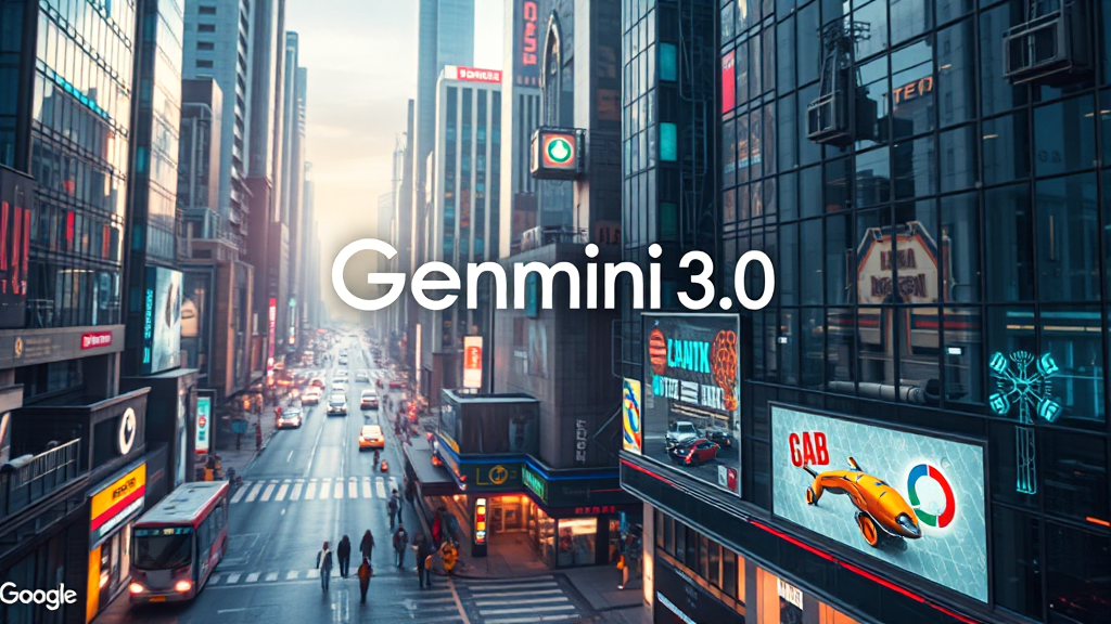 제미나이 3.0, 미래는 밝을까? (realistic 스타일)