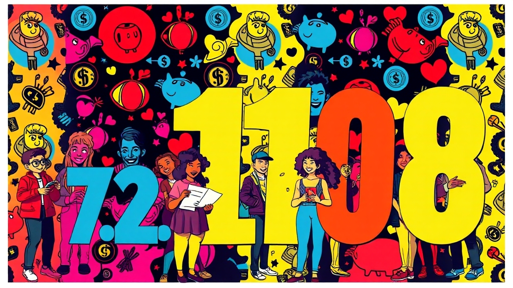 정부 지원금과 혜택 (popart 스타일)