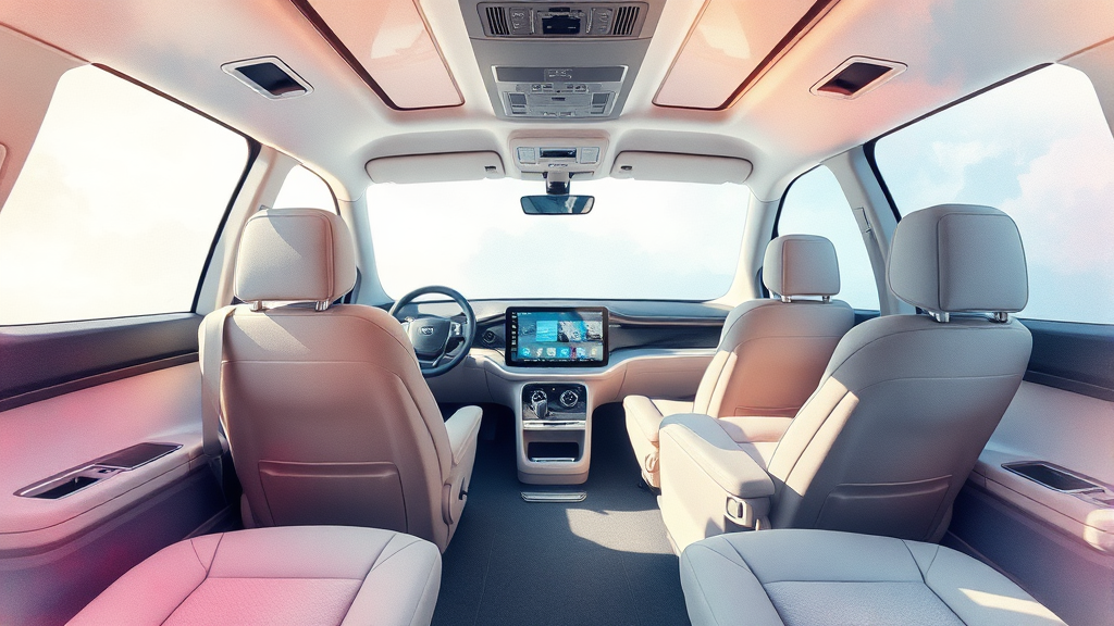 실내 디자인 및 편의 기능 (watercolor 스타일)