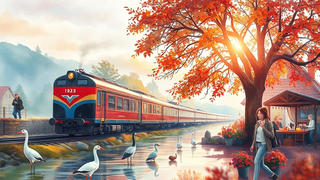 9월 여행, 놓치지 말아야 할 꿀팁 (watercolor 스타일)