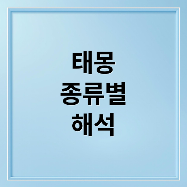 태몽
종류별
해석 (태몽)
