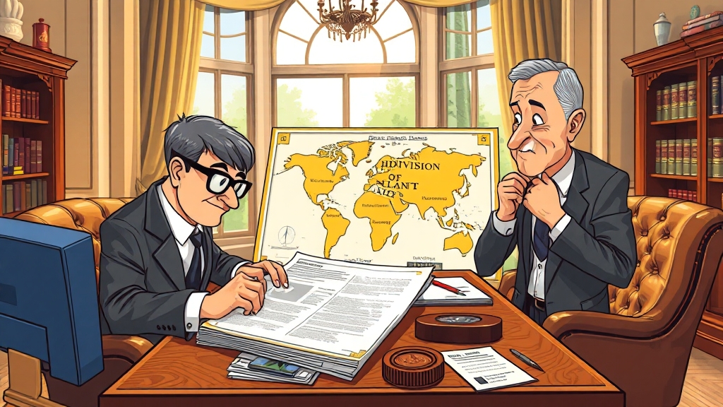 상속 계획, 유언장 작성 (cartoon 스타일)