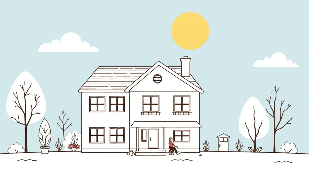 국민임대주택 입주 자격, 꼼꼼히 확인하기 (illustration 스타일)