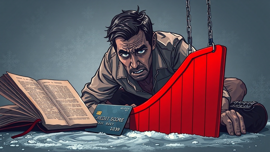 연체 기간별 금융 불이익, 얼마나 심각할까요? (illustration 스타일)