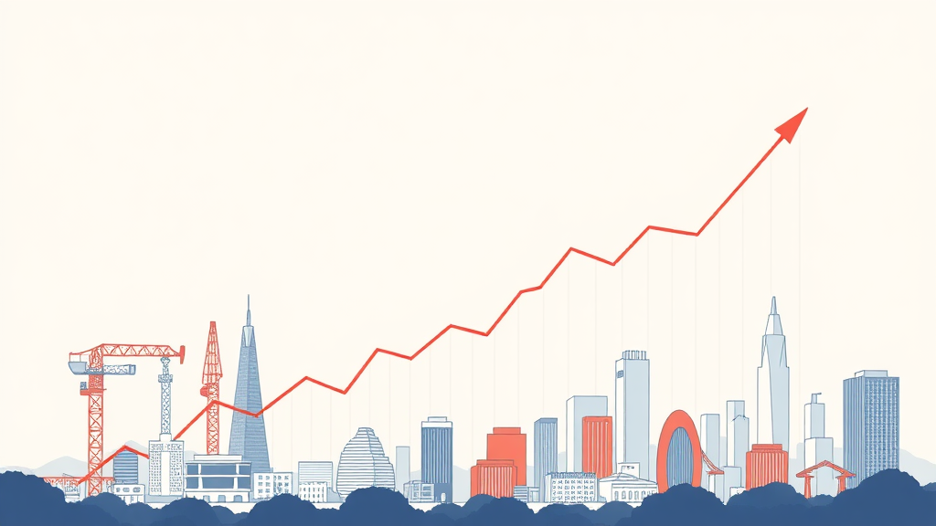 주가 반등, 왜? (illustration 스타일)