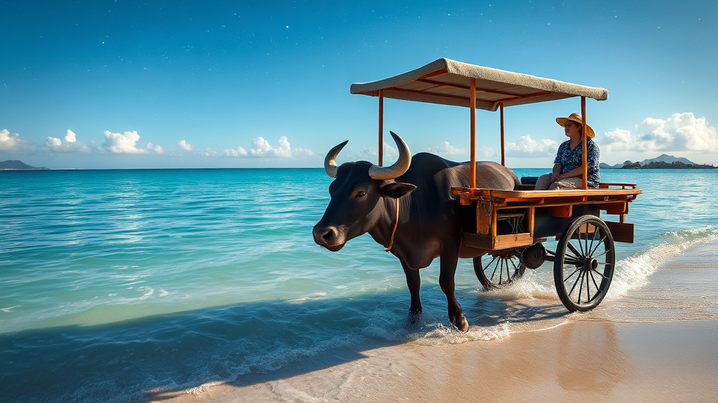 이시가키 근교 섬 여행 (realistic 스타일)