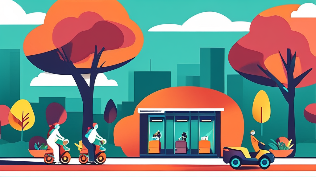 결론: 똑똑한 소비, 공공 대여 서비스로 시작하세요! (cartoon 스타일)