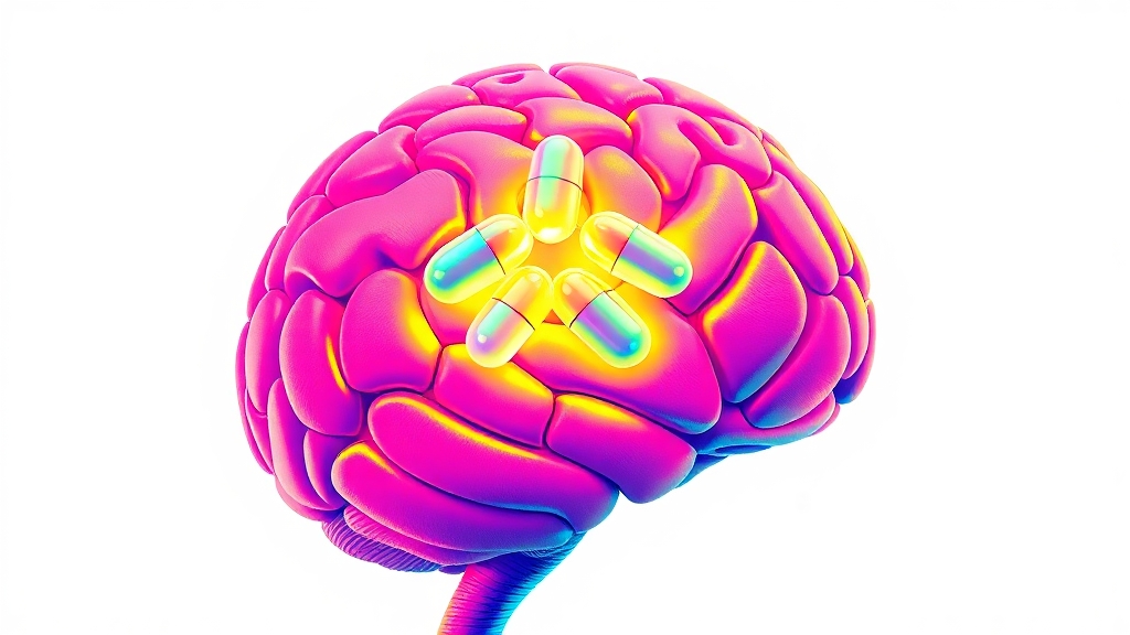 포스파티딜세린, 왜 뇌에 좋을까? (popart 스타일)