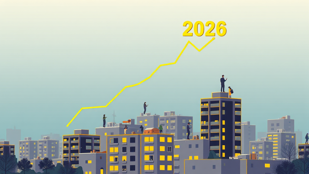 2026년 분양 투자 고려 사항 (illustration 스타일)