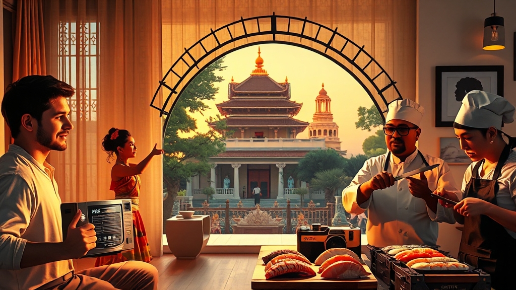 분야별 사용 비교 (realistic 스타일)